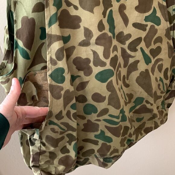 Vintage Caliber Camo Hunting 80’s Suede Bird/Field Vest‎ - Picture 8 of 9